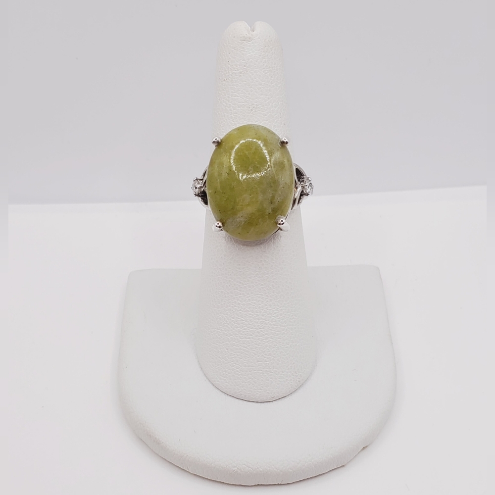 Marble Ring 925 Sterling Silver Ring - image 7